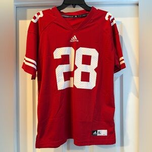 Adidas Wisconsin Badgers College Football Jersey